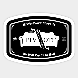 Pivot! Moving Co - Front & Back Print Sticker